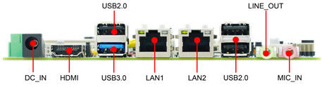 2LAN 6COM 8USB 3.5&quot; 메인보드 인보드 인텔 J1900 CPU로 용접