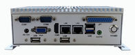 보드 붙여진 J1900 CPU 팬리스 산업용 컴퓨터 듀얼 네트워크 2 시리즈 4 USB