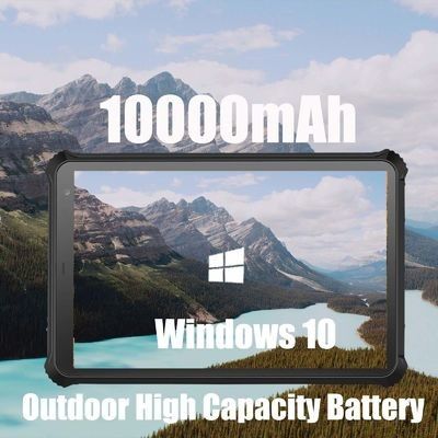방수 산업용 견고한 태블릿 떨어지지 않는 1.2M 내구성 Windows 10
