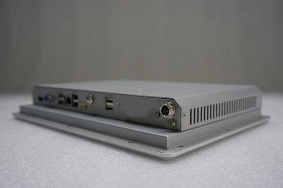 12V DC 전원 공급 산업 터치 패널 PC 400cd/m2 인텔 아톰 N270 프로세서