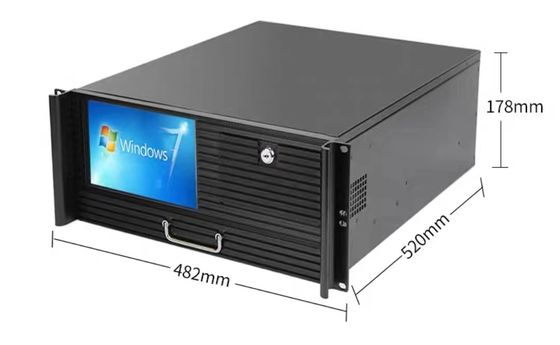 개인용 산업용 랙마운트 PC 인텔 코어 I7 / i5 / i3 20kg 무게 MSATA 저장장치