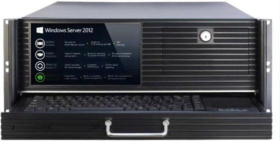개인용 산업용 랙마운트 PC 인텔 코어 I7 / i5 / i3 20kg 무게 MSATA 저장장치