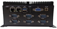 팬 없이 산업용 임베디드 컴퓨터 박스 PC 4G DDR4 메모리 3855U / J1900 CPU